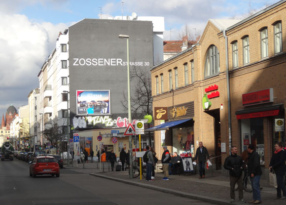 Marheinecke market hall and Zossener Straße