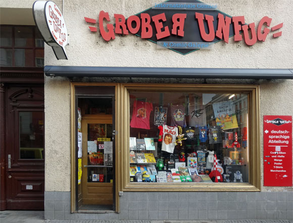 Grober Unfug Comic Laden